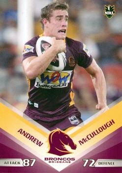 2010 Daily Telegraph NRL #5 Andrew McCullough Front